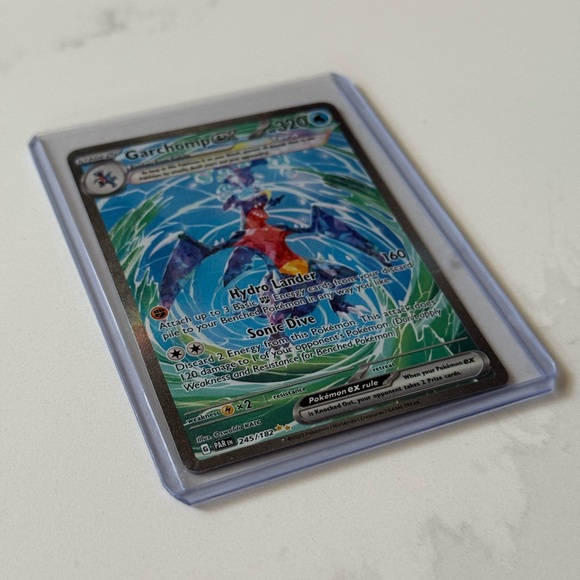 Garchomp ex 245/182 Special Illustration Rare Paradox Rift Pokémon Card - Picture 3 of 4